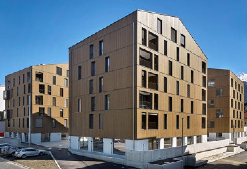 Aletsch Campus Naters, Aussenansicht