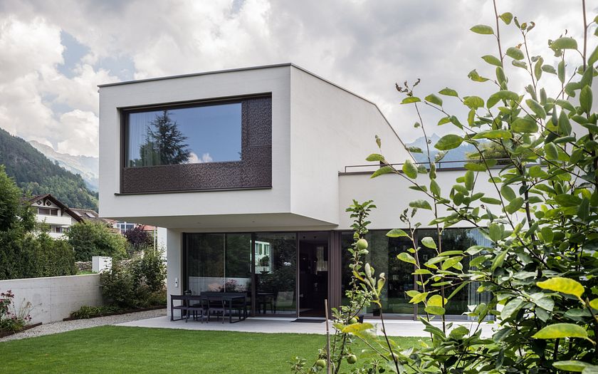Modernes Einfamilienhaus - Aussenansicht