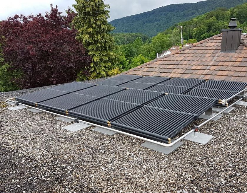 Einfamilienhaus, Säliblick in Lostorf - Photovoltaikanlage auf Dach