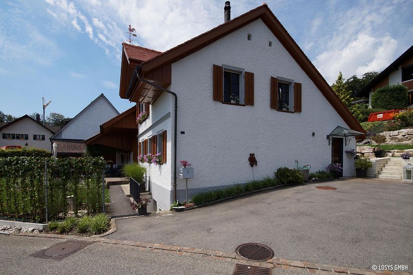 Einfamilienhaus am Weisshubelweg in Rickenbach - Aussenansicht