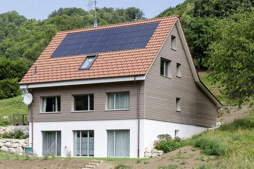Einfamilienhaus Schulstrasse in Rohr bei Olten - Aussenansicht