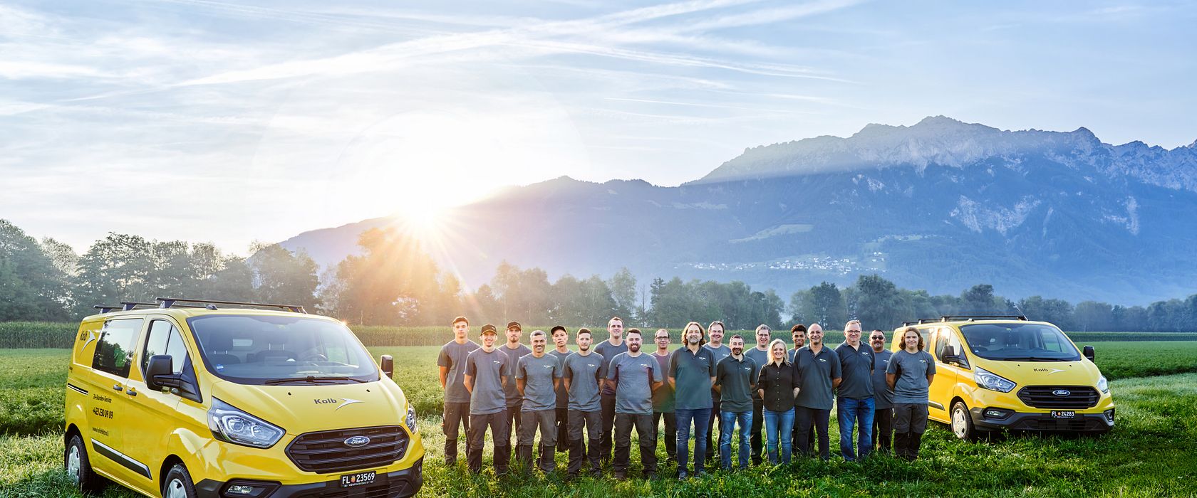 Gruppenfoto Kolb Elektro SBW AG FL