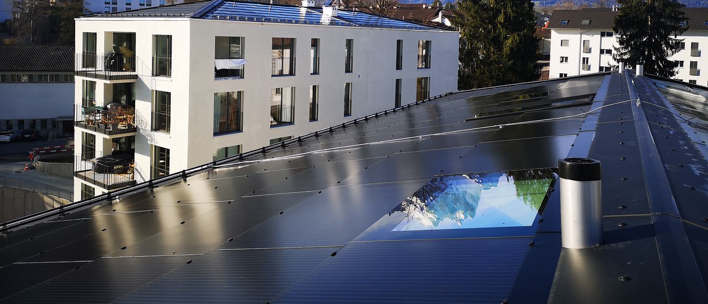 Photovoltaikanlage auf Hausdach