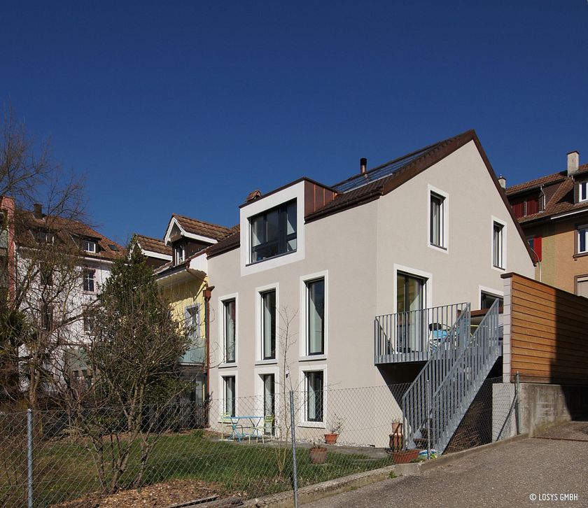 Einfamilienhaus an der Klarastrasse in Olten - Aussenansicht