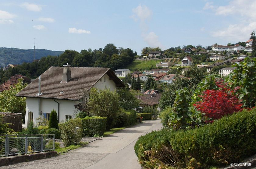 Einfamilienhaus an Rebenstrasse in Lostorf - Aussenansicht