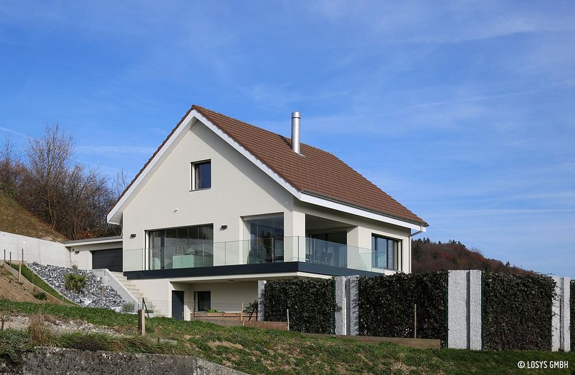 Einfamilienhaus Räckholdernstrasse in Lostorf - Aussenansicht